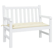 Vidaxl Garden Bench Kissen 110x50x7 cm Oxford Stoff Crèmewit - afbeelding 3