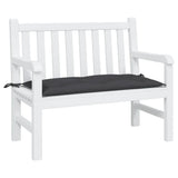 Vidaxl Garden Bench Kissen 110x50x7 cm Oxford Stoff schwarz - afbeelding 3