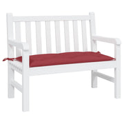 Vidaxl Garden Bench Kissen 110x50x7 cm Oxford Stoff Wein rot - afbeelding 3