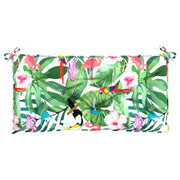 Vidaxl Garden Bench Kissen 110x50x7 cm Stoff Multi -Colored - afbeelding 2