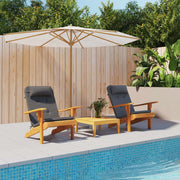 VIDAXL -Stuhlkissen 2 St Adirondack Oxford Stoffanthrazit -gelenkt - afbeelding 1