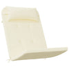 Vidaxl -Stuhlkissen 2 St Adirondack Oxford Stoff Crème clever