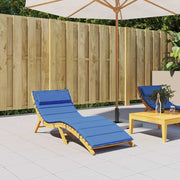 Vidaxl Lounger Kissen 180x60x3 cm Oxford Fabric Royal Blau - afbeelding 1