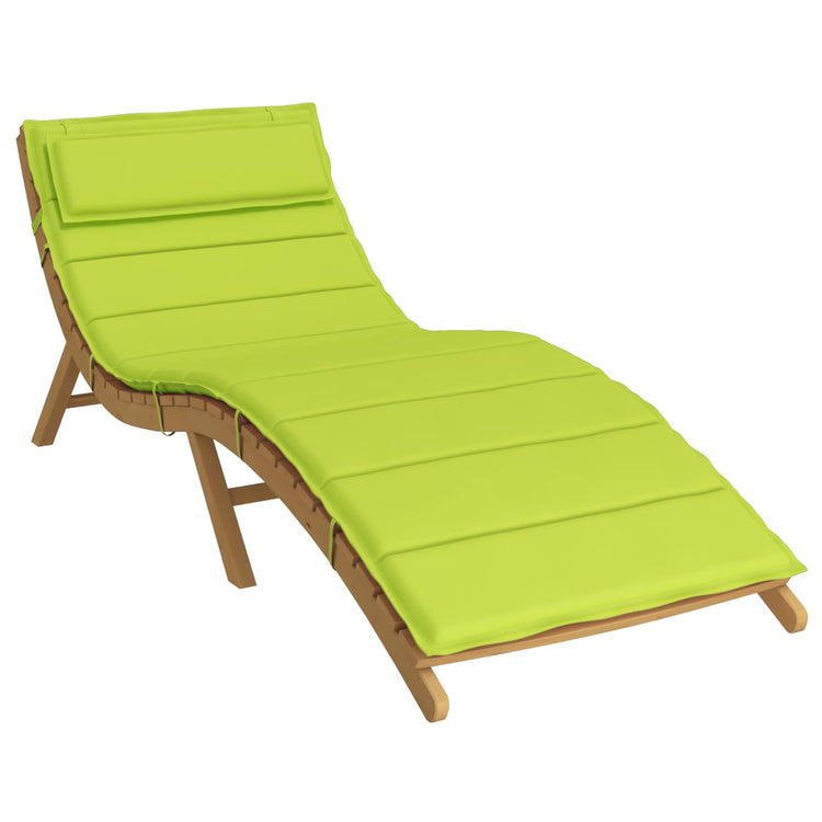 Vidaxx Sonnenliegenkissen grün 178 x 60 x 4 cm Oxford-Stoff