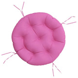 Vidaxl Sitzkissen rund Ø 60x11 cm Oxford Stoff rosa - afbeelding 2