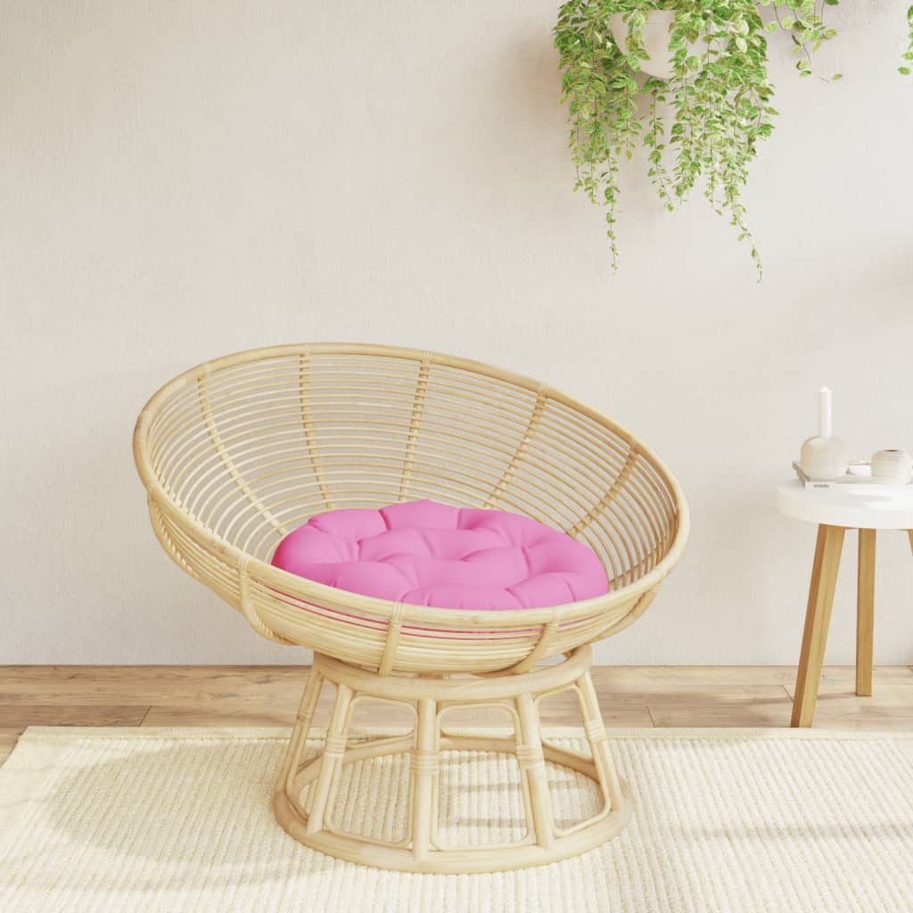 Vidaxl Sitzkissen rund Ø 60x11 cm Oxford Stoff rosa