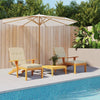 Vidaxl Patio Chair Kissen 2 St. Oxford Stoff Beige
