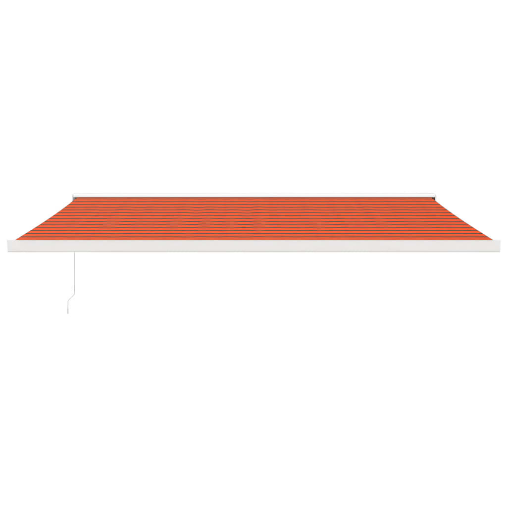 VIDAXL LUIFEL ERFEHLUNG 5X3 M DUST UND ALUMINIUM ORANGE UND BROWN