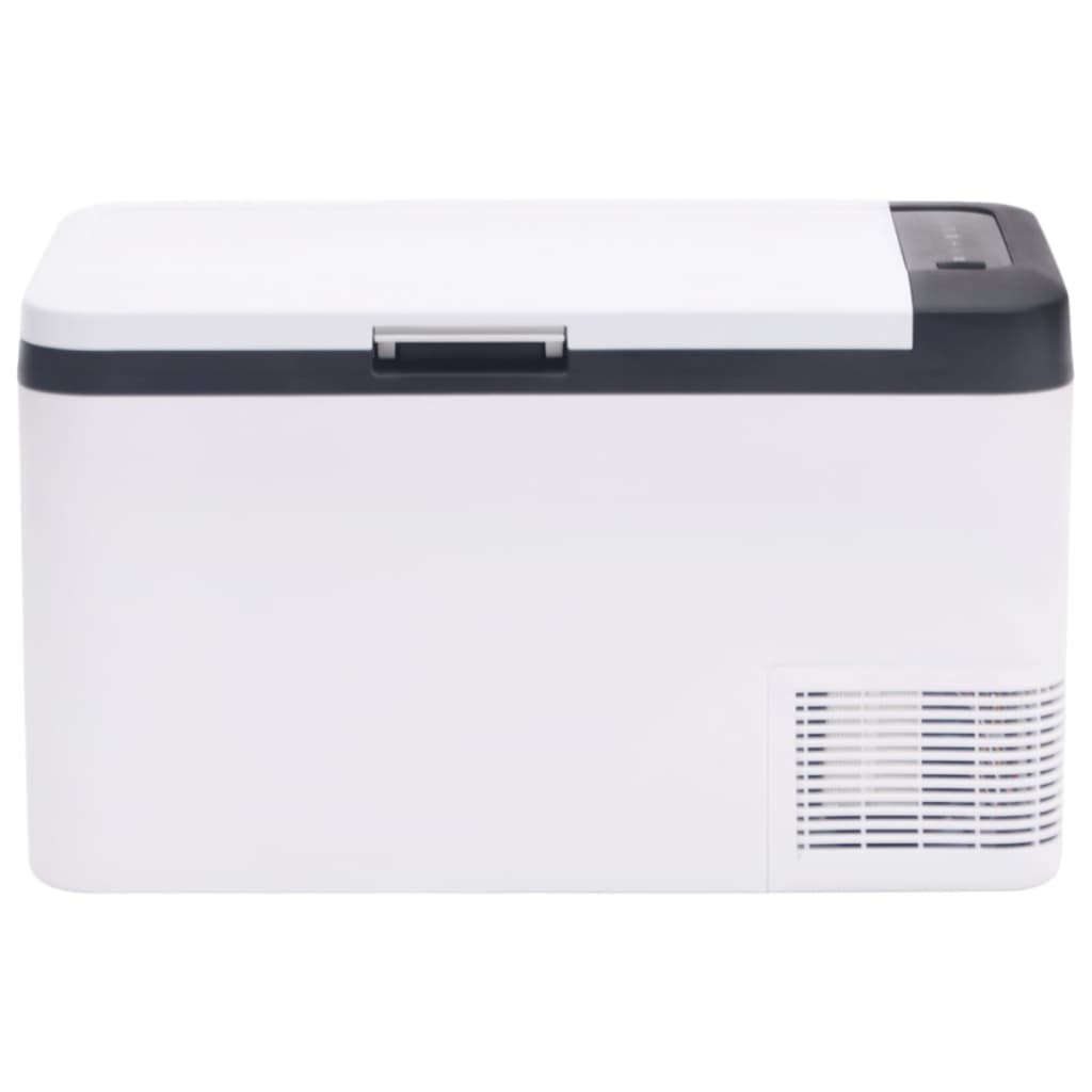Vidaxl Cool Box mit Griff 25 l pp pp schwarz und weiß