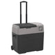 Vidaxl Cool Box mit Rädern und 40 l Polypropen schwarz und grau