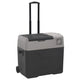 Vidaxl Cool Box mit Rädern und Griff 50 l Polypropenschwarz und Grau