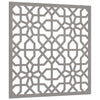 Vidaxl Wanddekoration Garten Moors Design 55x55 cm Cortenstaal