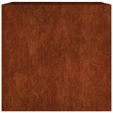 VIDAXL -Planungsbox 40x41x40 cm Corten Stahl - afbeelding 3