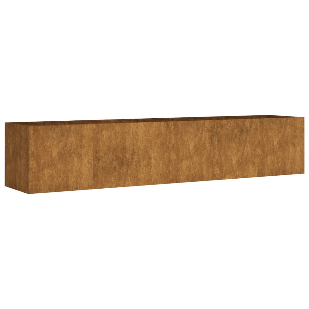 VIDAXL -Pflanzer erhöhte 200x40x40 cm Corten -Stahl