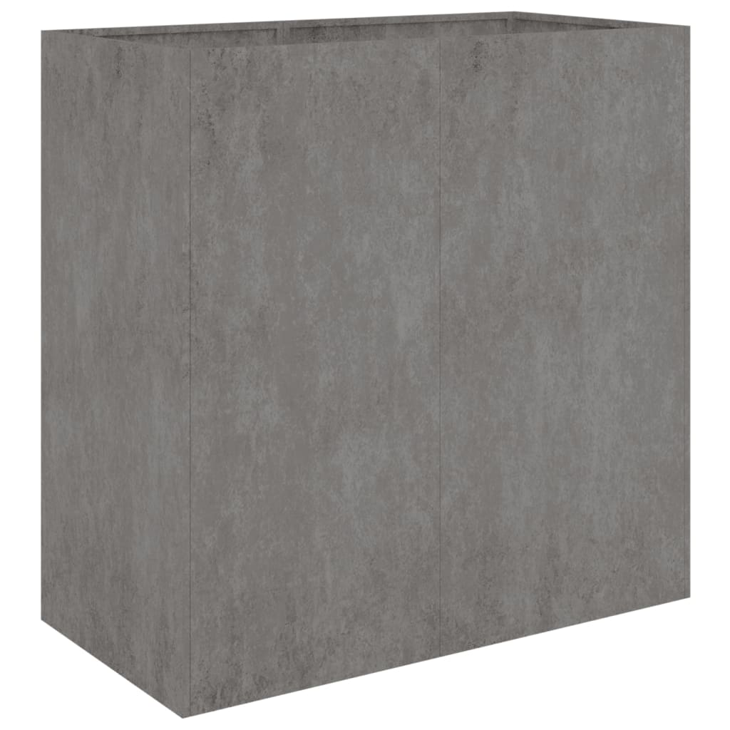 VIDAXL -Planungsbox 80x40x80 cm Corten Stahl