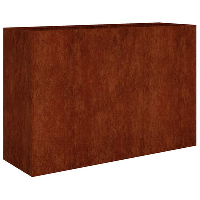 VIDAXL -Pflanzer erhöhte 120 x 40 x 80 cm Cortenstaal