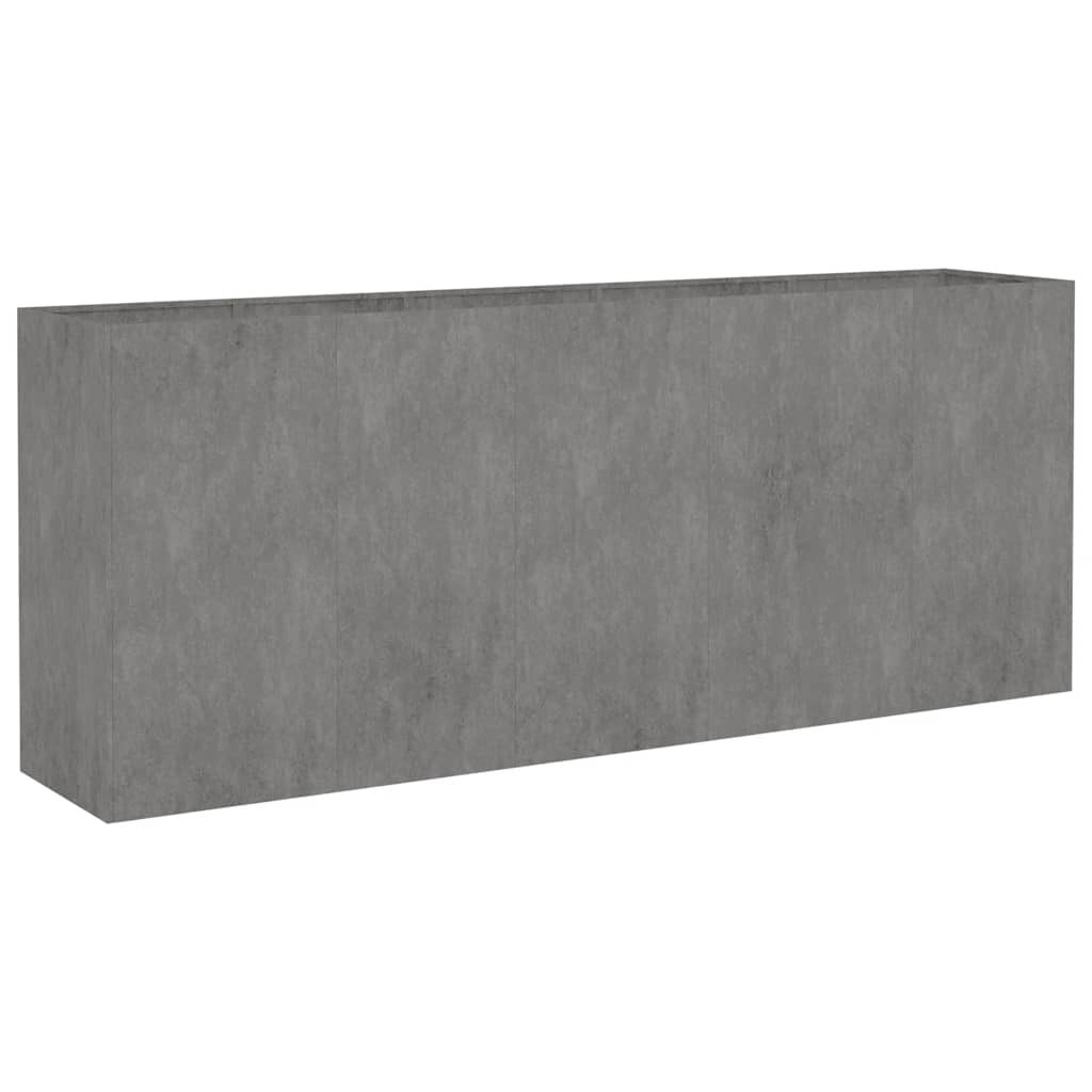 VIDAXL -Pflanzer erhöhte 200x40x80 cm Corten -Stahl