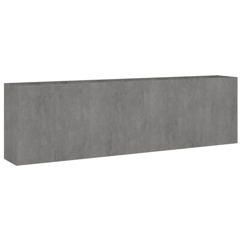 VIDAXL -Pflanzer erhöhte 280 x 40 x 80 cm Cortenstaal