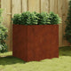 VIDAXL -Planungsbox 80x80x80 cm Corten Stahl