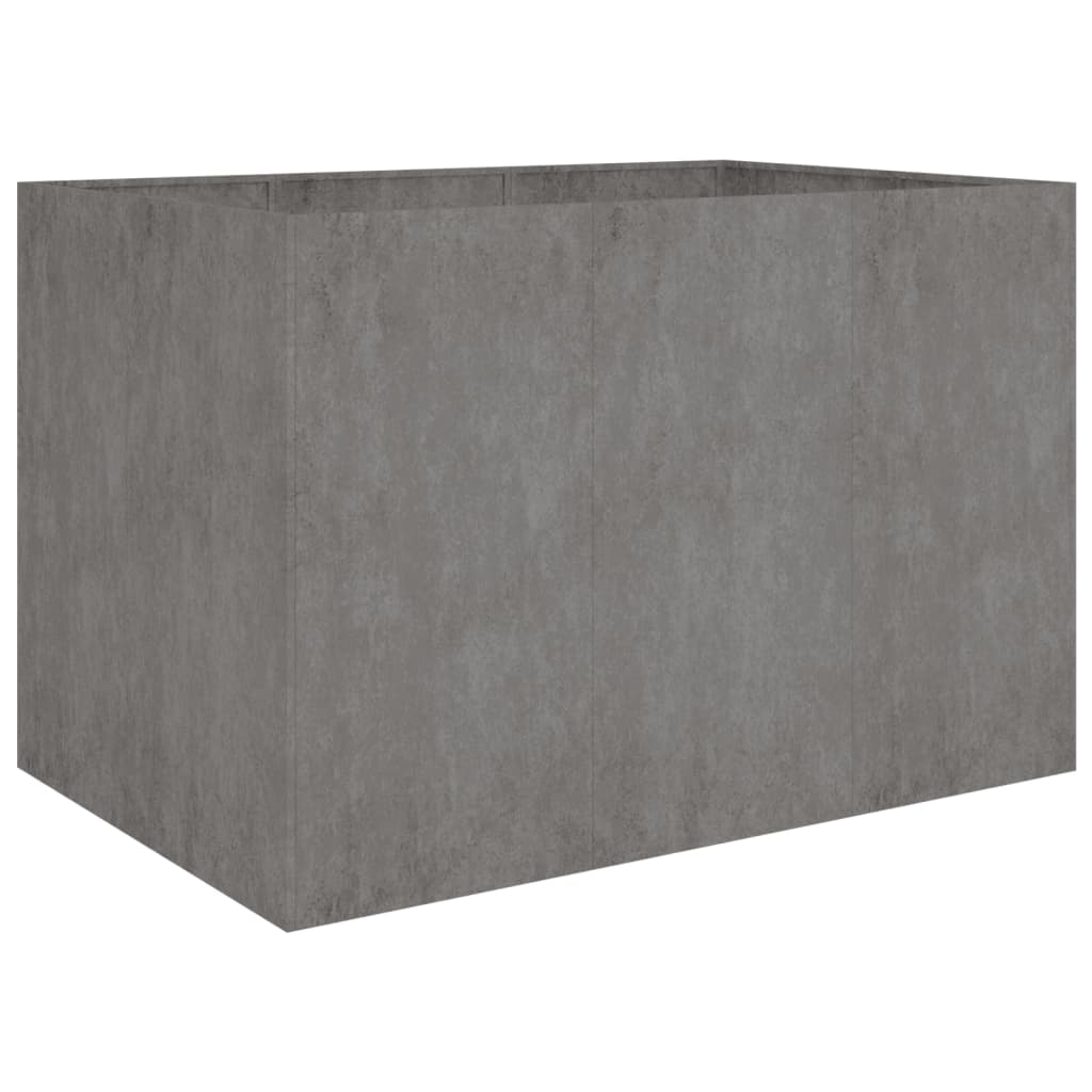 VIDAXL -Pflanzer erhöht 120 x 80 x 80 cm Corten Stahl