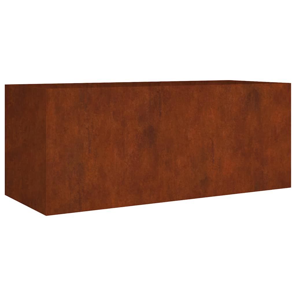VIDAXL -Pflanzer erhöhte 200x80x80 cm Corten -Stahl