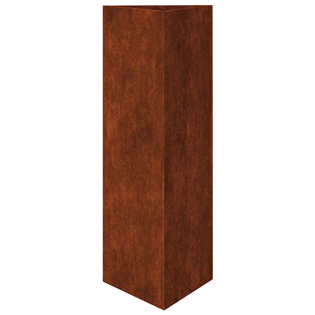 VIDAXL -Planungsbox 30x26x75 cm Cortenstaal