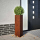 VIDAXL -Planungsbox 30x26x75 cm Cortenstaal