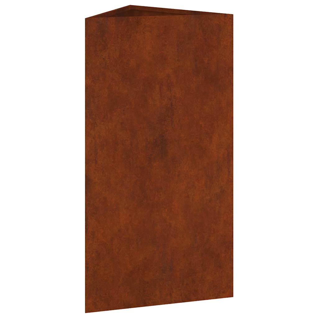 VIDAXL -Planungsbox 40x34.5x75 cm cortenstaal