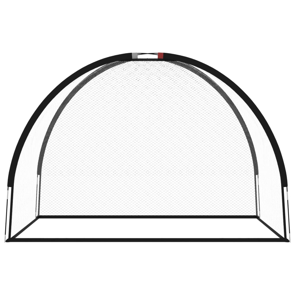 Vidaxl Golf Training Network 300x150x210 cm Polyester Schwarz