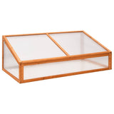 Vidaxl Greenhouse 110x58.5x39 cm Pine Orange - afbeelding 1