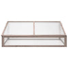 Vidaxl Greenhouse 110x58.5x39 cm Pine -Holzgrau