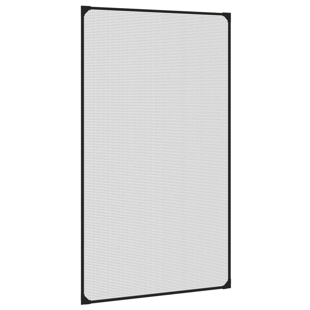 VIDAXL INSECTHOR für Windows Magnetic 80x140 cm Anthrazit -Colored