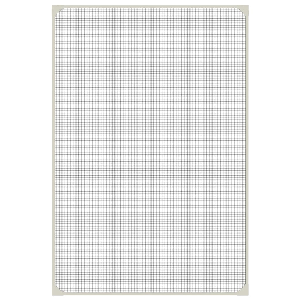 VIDAXL INSECTHOR für Windows Magnetic 80x120 cm Weiß