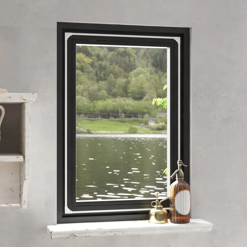 VIDAXL INSECTHOR für Windows Magnetic 80x120 cm Weiß