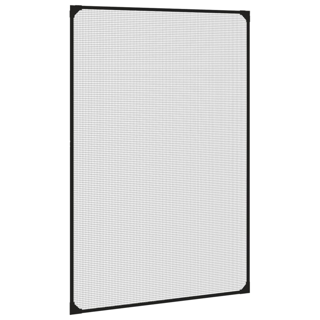 VIDAXL INSECTHOR für Windows Magnetic 80x120 cm Anthrazit -Colored