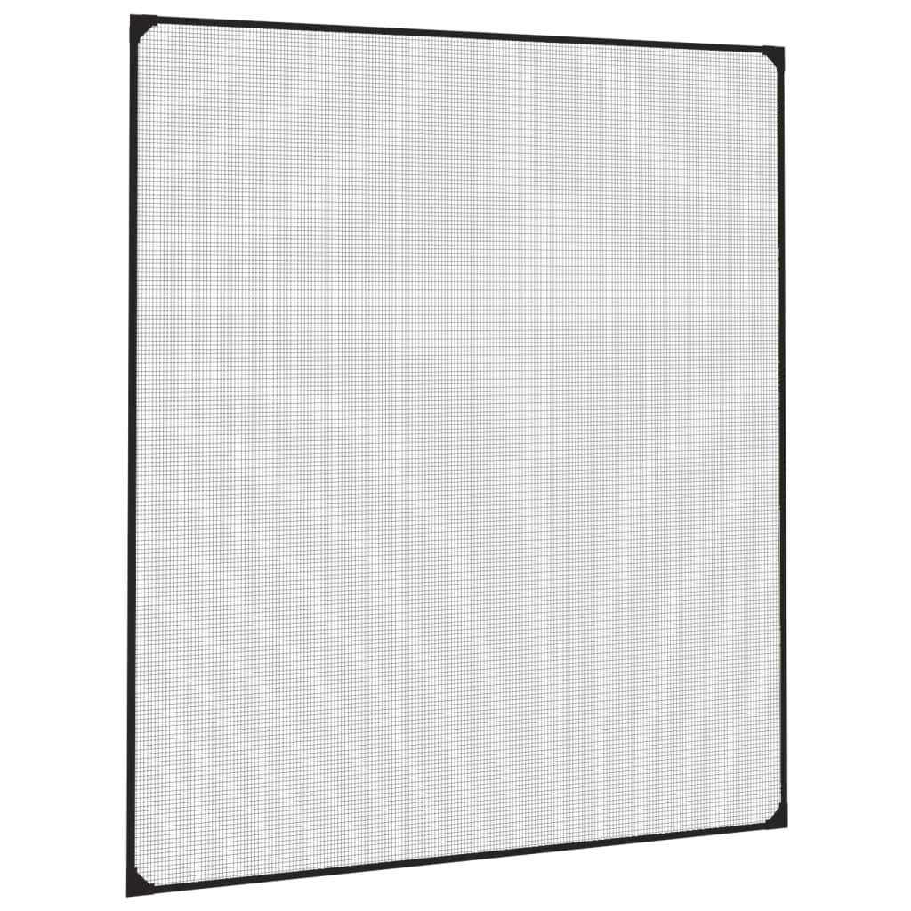 VIDAXL INSECTHOR für Windows Magnetic 120x140 cm Anthrazit -Colored