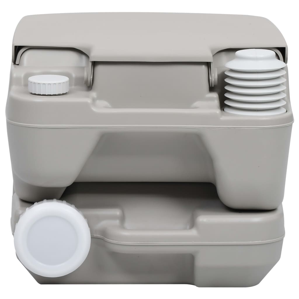 Vidaxl Camping -Toilette und Wassertank tragbar eingestellt