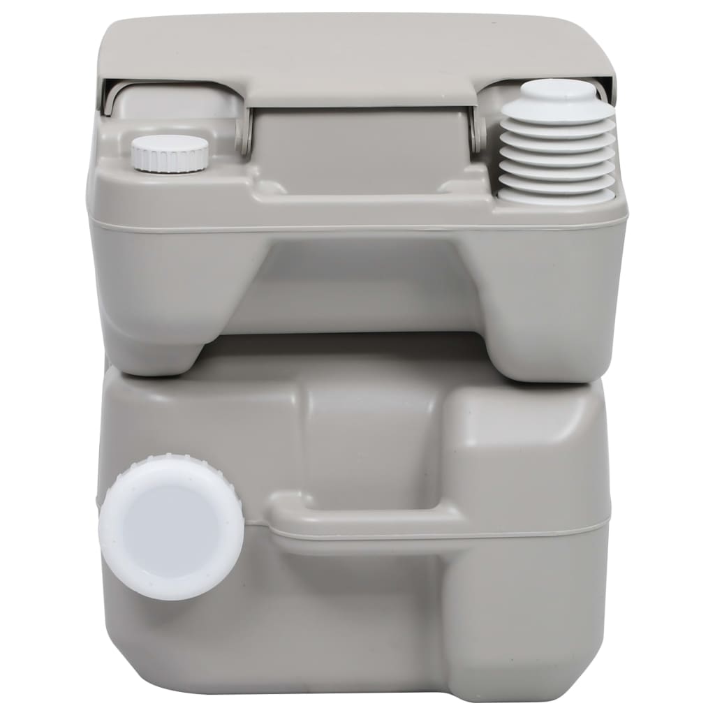 Vidaxl Camping -Toilette und Spülen set tragbar