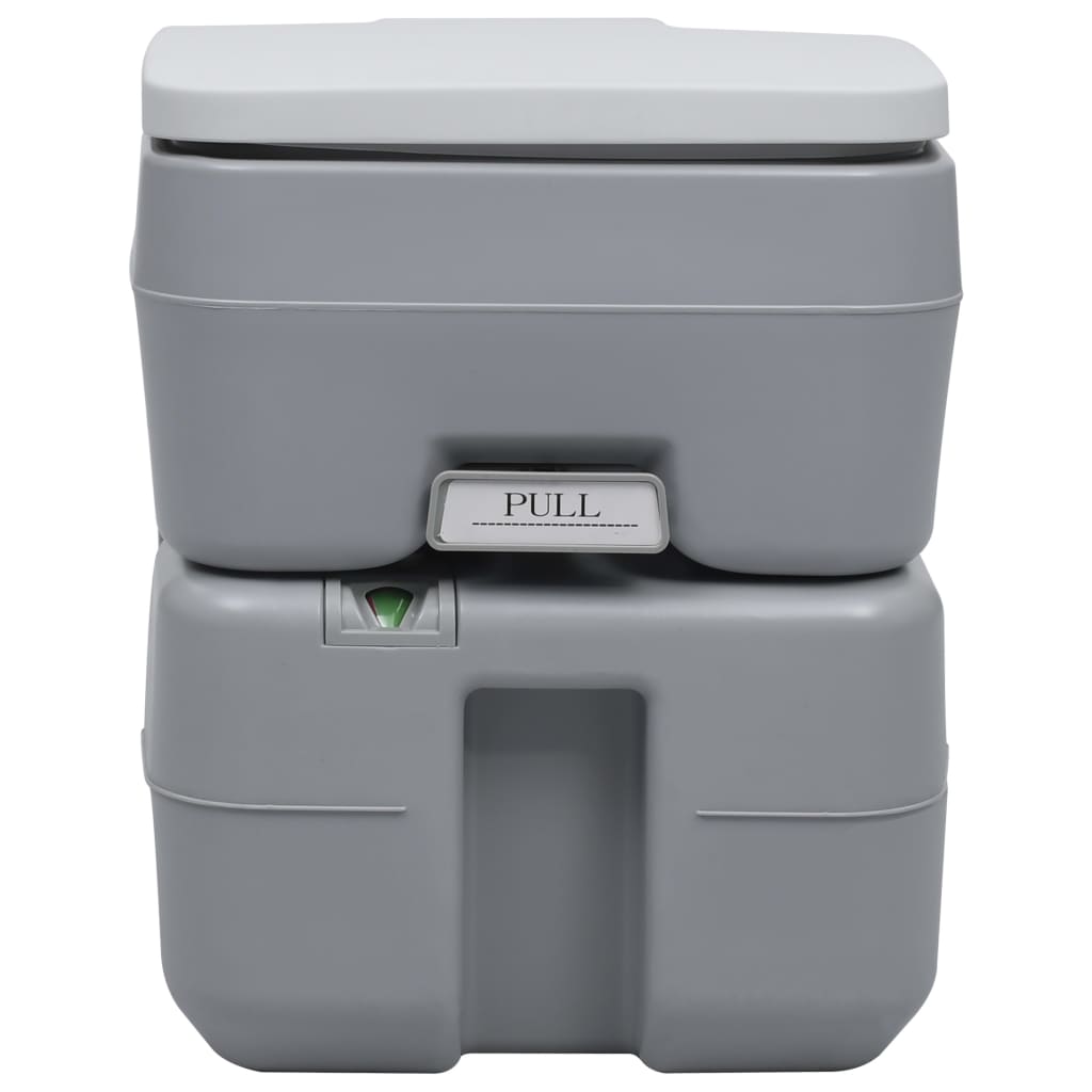 Vidaxl Camping -Toilette und Spülen set tragbar