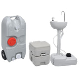 Vidaxl Camping -Toilette und Waschbecken mit Wassertank - afbeelding 1