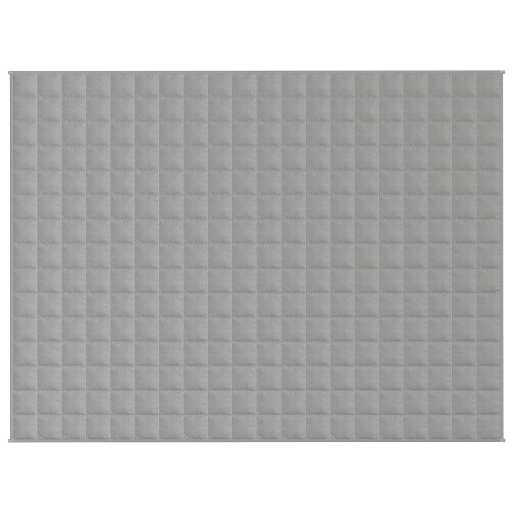 Vidaxl Schwacheurdecke 152x203 cm 11 kg Stoff grau