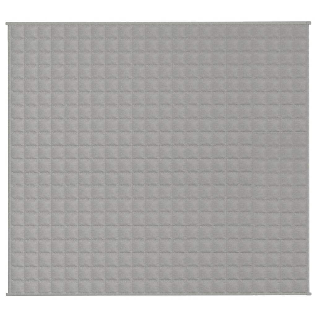 Vidaxl Schwacheurdecke 200x220 cm 13 kg Stoff grau