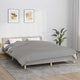 Vidaxl Schwacheurdecke 200x220 cm 13 kg Stoff grau