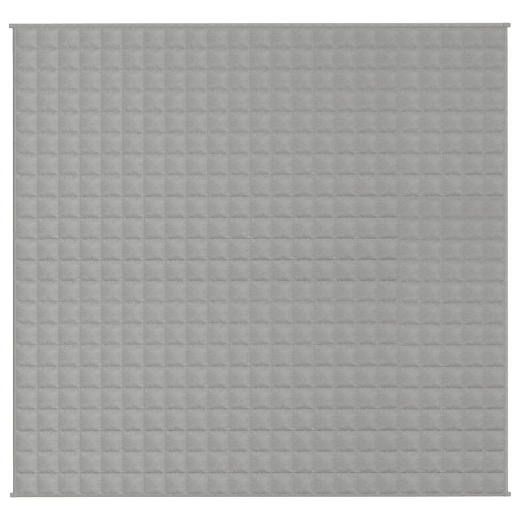 Vidaxl Schwacheurdecke 220x230 cm 11 kg Stoff grau