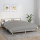 Vidaxl schwache Decke 220x240 cm 11 kg Stoff grau