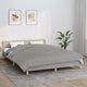 Vidaxl schwache Decke 220x240 cm 15 kg Stoff grau