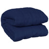 Vidaxl schwache Decke 135x200 cm 6 kg Stoff blau