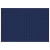 Vidaxl schwache Decke 135x200 cm 10 kg Stoff blau
