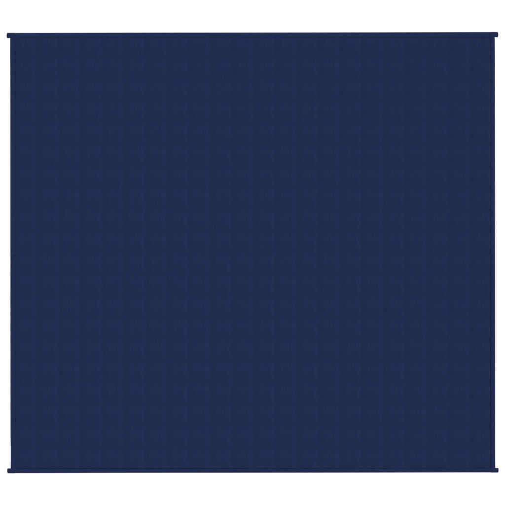 Vidaxl schwache Decke 200x230 cm 13 kg Stoff blau
