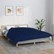 Vidaxl schwache Decke 200x230 cm 13 kg Stoff blau